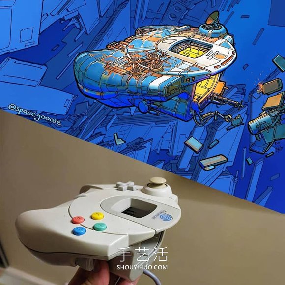日常家用物品重構(gòu)！壯觀的太空飛船圖紙?jiān)O(shè)計(jì) -  rpnrmr.com