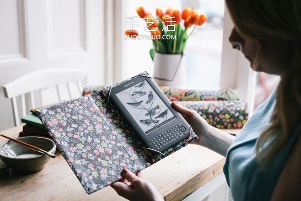 簡單自制iPad和Kindle保護(hù)套的教程 -  rpnrmr.com