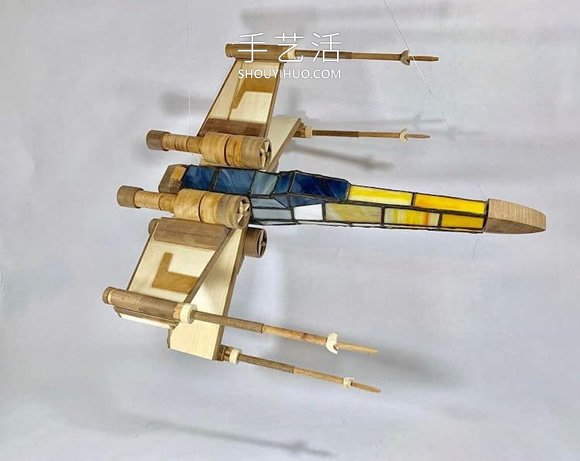 手工藝與流行文化結(jié)合，彩繪玻璃“星球大戰(zhàn)”燈 -  rpnrmr.com