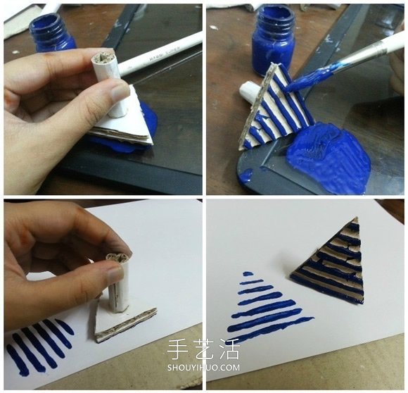 兒童紙板印章制作方法教程 -  rpnrmr.com