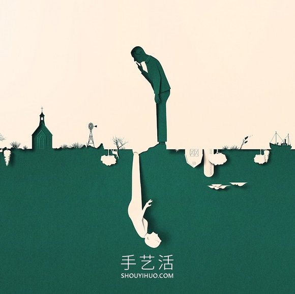 這些“紙”插圖展示全球變暖影響美國(guó)人的生活 -  rpnrmr.com