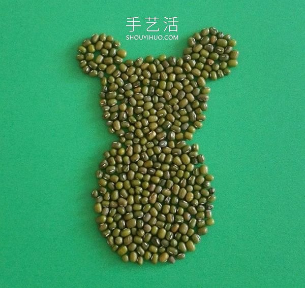 豆子粘貼畫老鼠簡(jiǎn)單又漂亮 -  rpnrmr.com