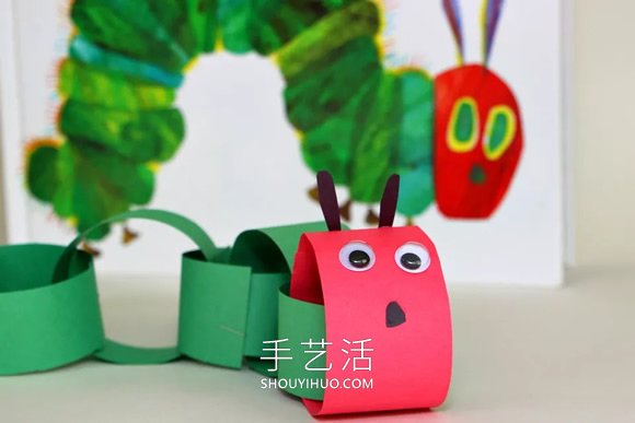 卡紙毛毛蟲手工制作圖片簡單 -  rpnrmr.com