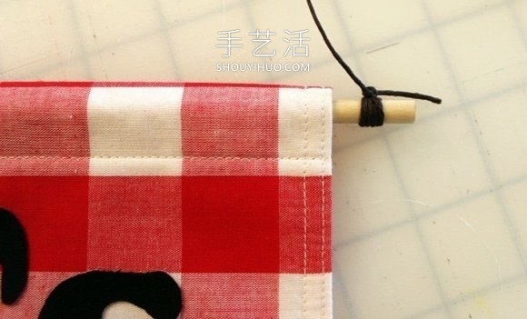 DIY勵志橫幅的手工布藝教程 -  rpnrmr.com