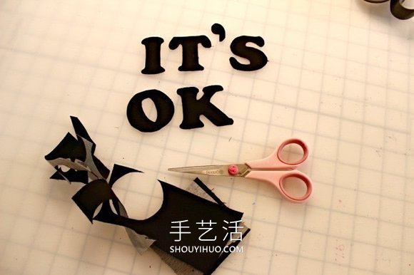 DIY勵志橫幅的手工布藝教程 -  rpnrmr.com