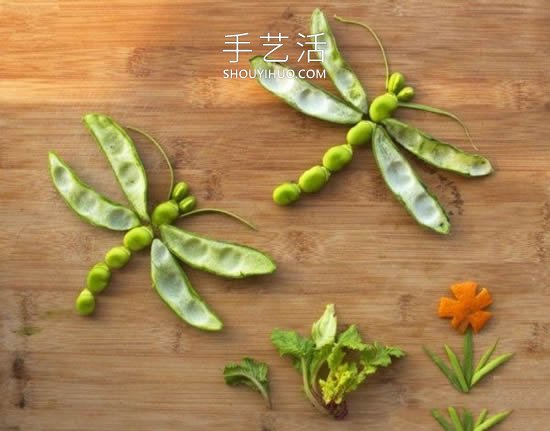 兒童蔬菜拼盤畫做法大全簡單又可愛 -  rpnrmr.com