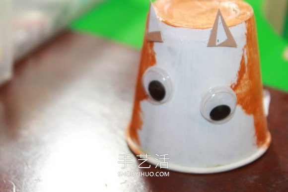 簡單紙杯松鼠手工制作圖片 -  rpnrmr.com