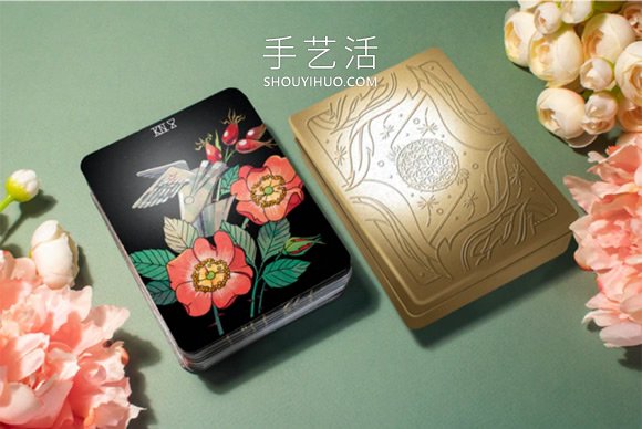 手繪植物塔羅牌！結(jié)合神秘占卜、花語寓意和哲學(xué) -  rpnrmr.com