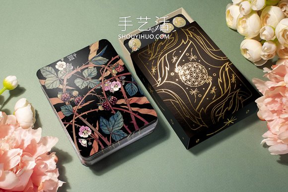 手繪植物塔羅牌！結(jié)合神秘占卜、花語寓意和哲學(xué) -  rpnrmr.com