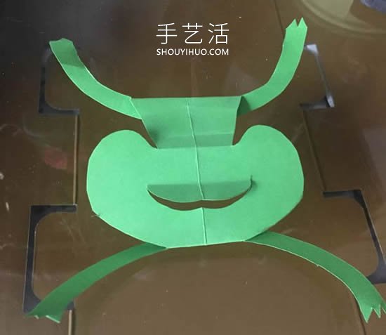 幼兒園卡紙手工制作青蛙教程 -  rpnrmr.com