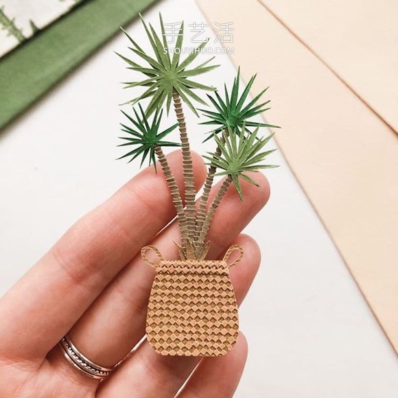 俄羅斯Tania Lissova迷人的手工剪紙花束作品 -  rpnrmr.com