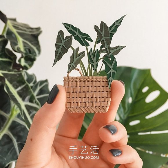 俄羅斯Tania Lissova迷人的手工剪紙花束作品 -  rpnrmr.com