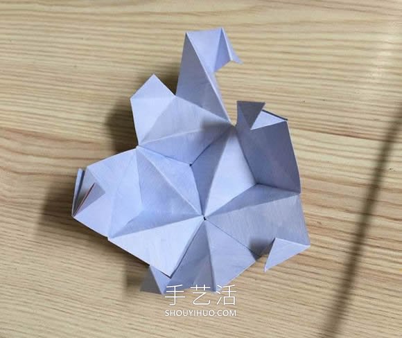 漂亮花球折紙教程步驟圖解分享 -  rpnrmr.com