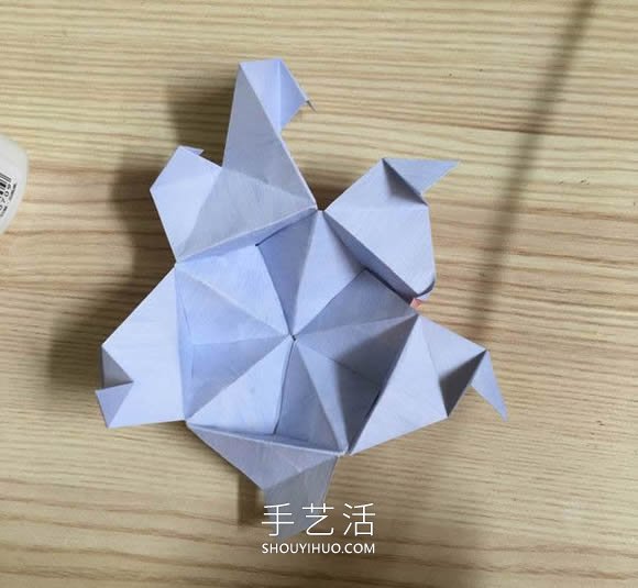 漂亮花球折紙教程步驟圖解分享 -  rpnrmr.com