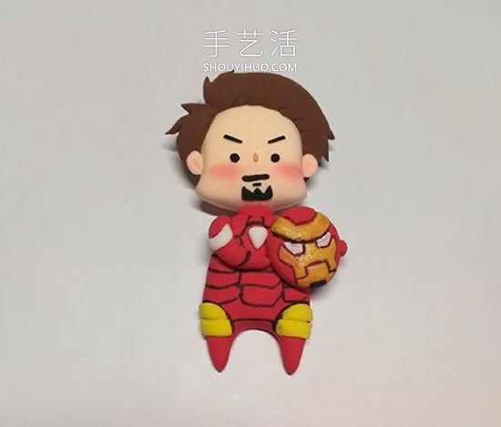 卡通風(fēng)格粘土鋼鐵俠怎么做教程圖解 -  rpnrmr.com