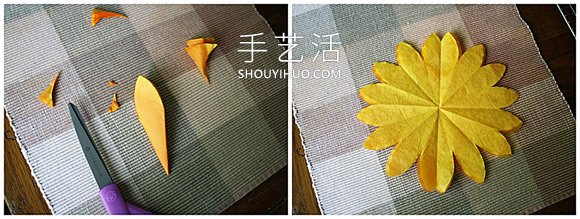 幼兒園手工制作咖啡濾紙向日葵花 -  rpnrmr.com