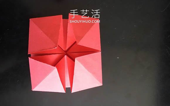小花籃的折紙方法簡單教程 -  rpnrmr.com