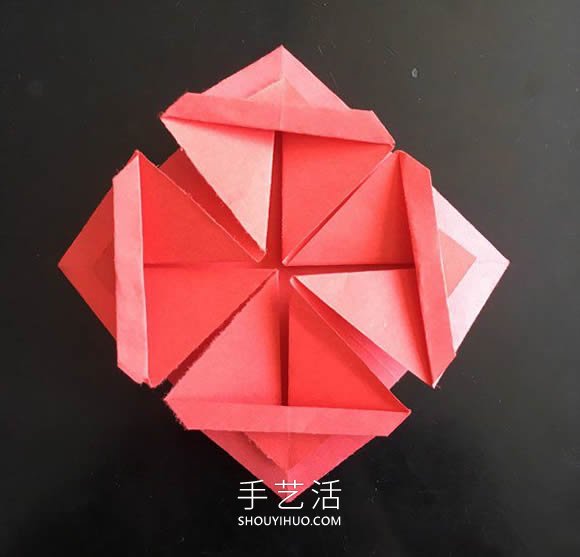 小花籃的折紙方法簡單教程 -  rpnrmr.com