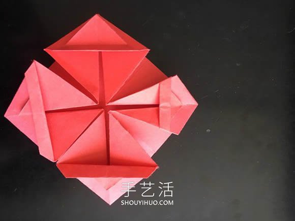 小花籃的折紙方法簡單教程 -  rpnrmr.com