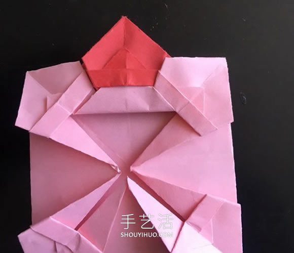 小花籃的折紙方法簡單教程 -  rpnrmr.com
