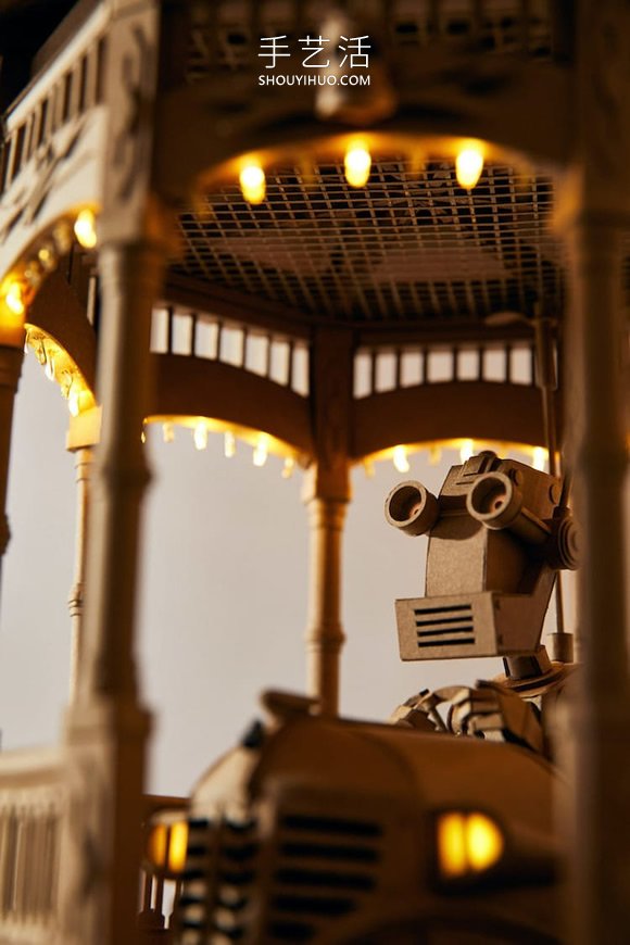 令人難以置信的手工紙板機器人，栩栩如生！ -  rpnrmr.com