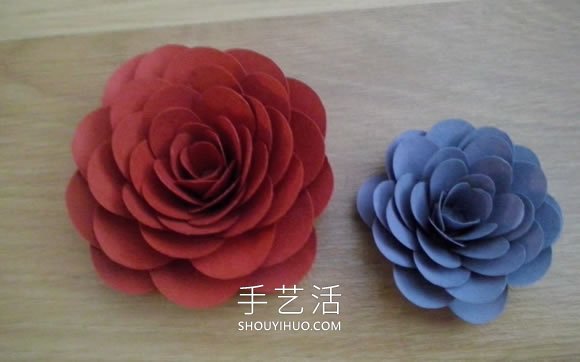 卡紙花朵手工制作簡單步驟 -  rpnrmr.com