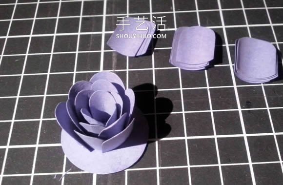 卡紙花朵手工制作簡單步驟 -  rpnrmr.com