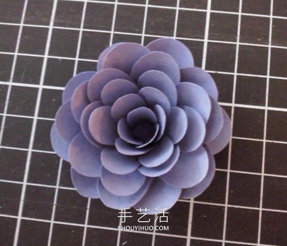 卡紙花朵手工制作簡單步驟 -  rpnrmr.com