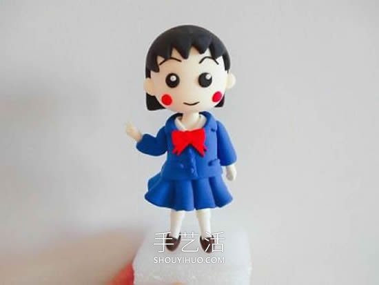 粘土櫻桃小丸子教程步驟圖片 -  rpnrmr.com