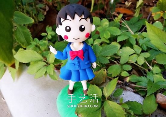 粘土櫻桃小丸子教程步驟圖片 -  rpnrmr.com