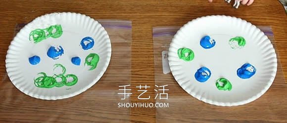 地球日手工制作美麗的紙盤地球 -  rpnrmr.com