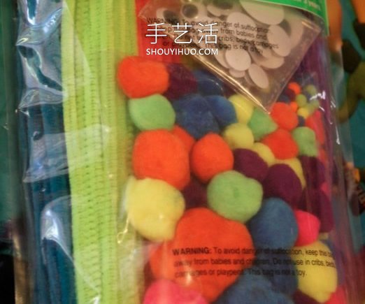 扭扭棒小怪物指偶的簡單制作方法教程 -  rpnrmr.com