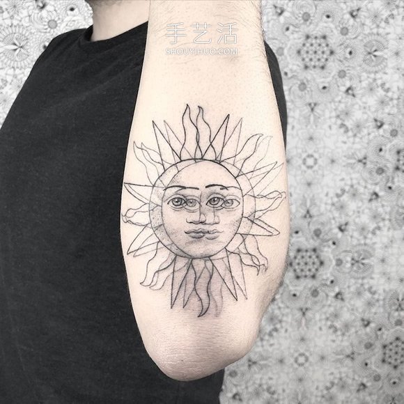創(chuàng)意錯(cuò)覺(jué)紋身，讓人眼花繚亂的細(xì)線設(shè)計(jì)！ -  rpnrmr.com