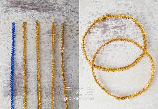 扭扭棒皇冠手工制作步驟教程 -  rpnrmr.com