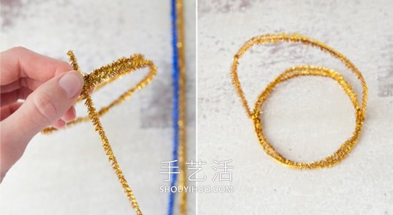 扭扭棒皇冠手工制作步驟教程 -  rpnrmr.com