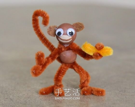 扭扭棒手工制作猴子的超簡(jiǎn)單方法教程 -  rpnrmr.com