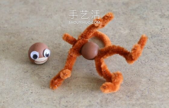扭扭棒手工制作猴子的超簡(jiǎn)單方法教程 -  rpnrmr.com