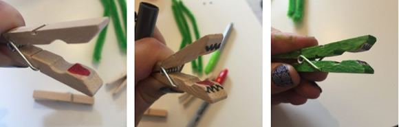 木夾子鱷魚手工制作教程超簡單 -  rpnrmr.com