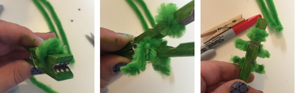 木夾子鱷魚手工制作教程超簡單 -  rpnrmr.com