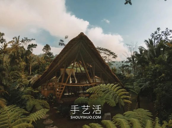竹子建造3層樓度假小屋，打造隱世避暑秘境 -  rpnrmr.com