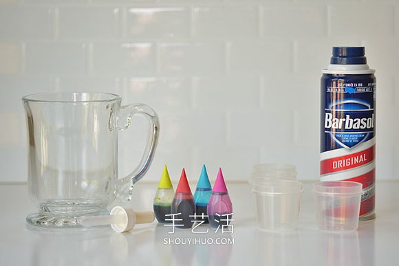 剃須膏DIY下雨的夢幻小實驗做法 -  rpnrmr.com