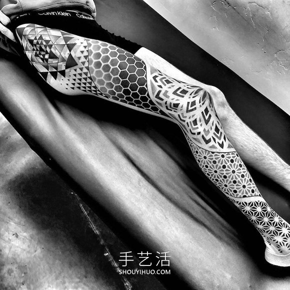 “頭上的洞”紋身，將頭變成視覺錯覺藝術(shù)品 -  rpnrmr.com