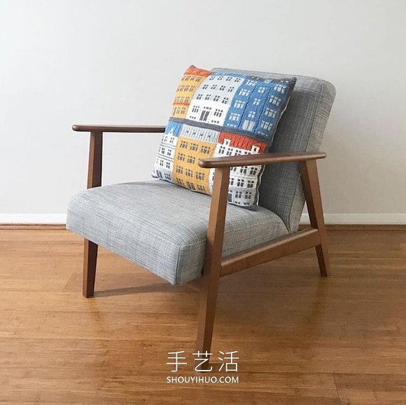 手工編織毯子，靈感來自哥本哈根多彩獨特建筑 -  rpnrmr.com