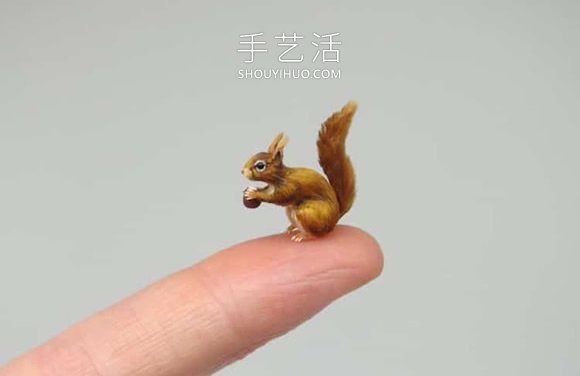 超逼真微型動(dòng)物雕像，足以放在您的指尖！ -  rpnrmr.com