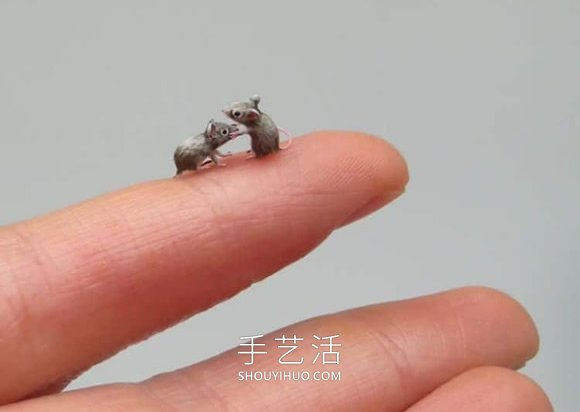 超逼真微型動(dòng)物雕像，足以放在您的指尖！ -  rpnrmr.com