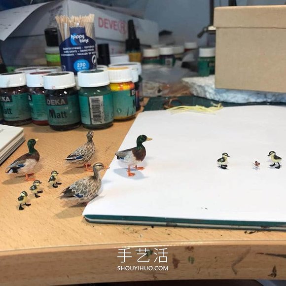 超逼真微型動(dòng)物雕像，足以放在您的指尖！ -  rpnrmr.com