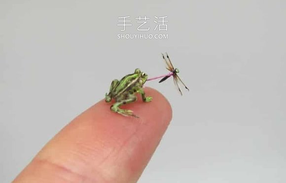 超逼真微型動(dòng)物雕像，足以放在您的指尖！ -  rpnrmr.com