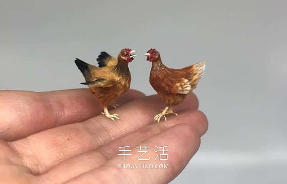 超逼真微型動(dòng)物雕像，足以放在您的指尖！ -  rpnrmr.com