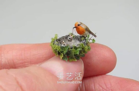 超逼真微型動(dòng)物雕像，足以放在您的指尖！ -  rpnrmr.com
