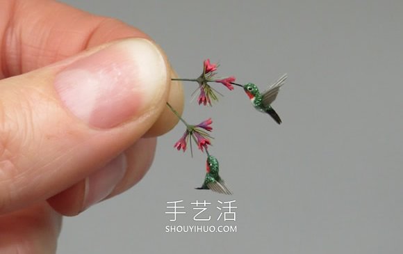 超逼真微型動(dòng)物雕像，足以放在您的指尖！ -  rpnrmr.com